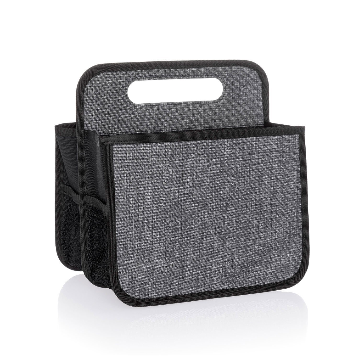 Thirty-One Double Duty Caddy Black Herringbone