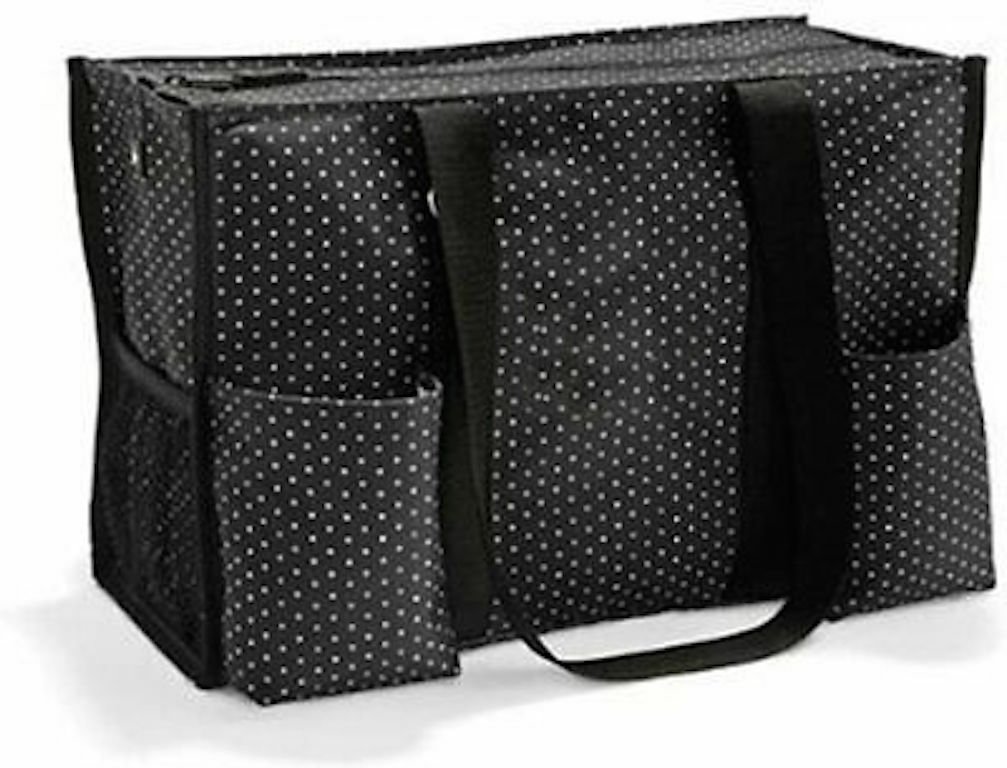 Thirty One Small Utility Tote Black